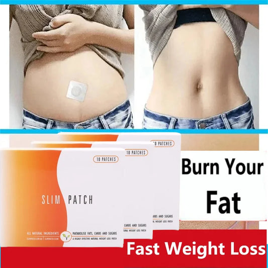 Magic Effective Weight Loss Patches Slimming Body Thighs Belly Arm Fast Burn Fat Products Body Massage Navel Patches